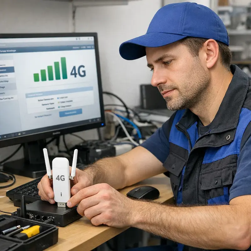 Настройка LTE модема в Павловском Посаде