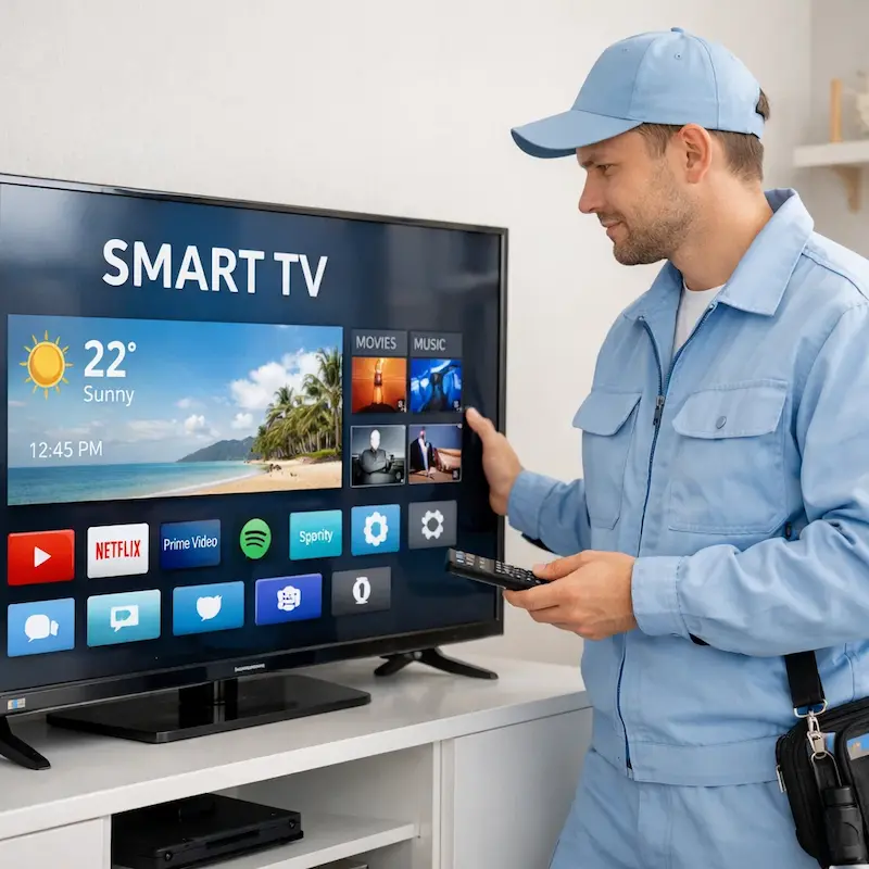 Настройка Smart TV в Павловском Посаде