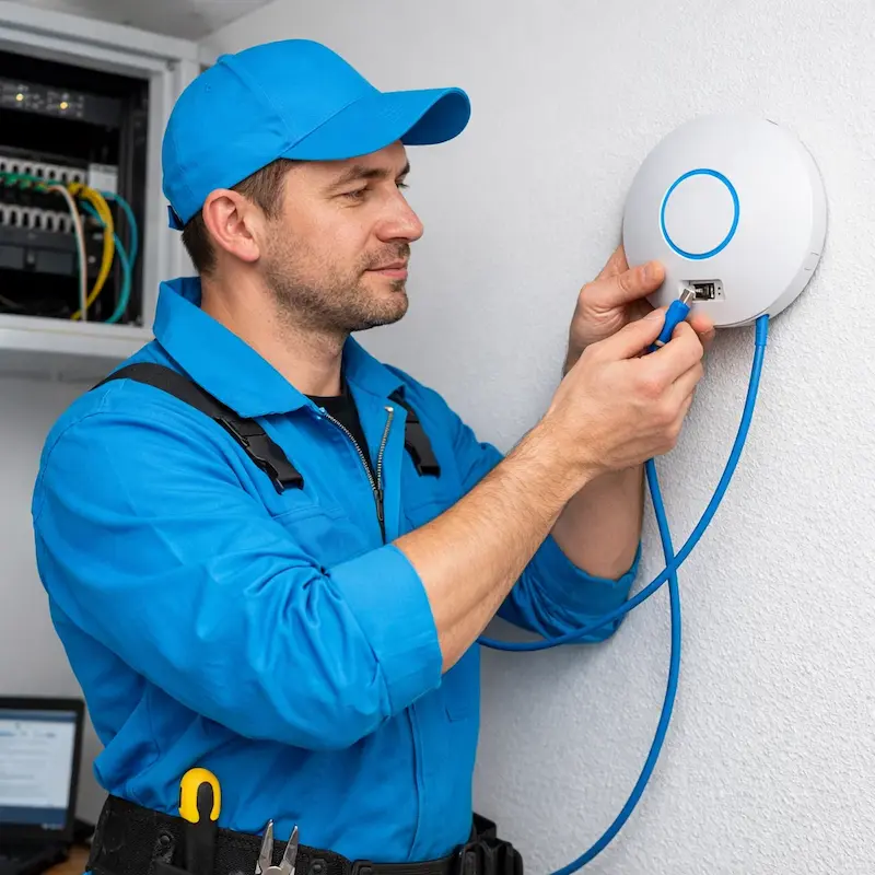 Подключение точки доступа в Павловском Посаде