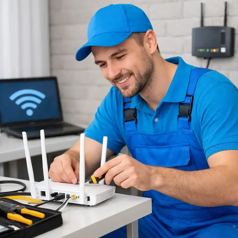 Настройка Wi - Fi в Павловском Посаде