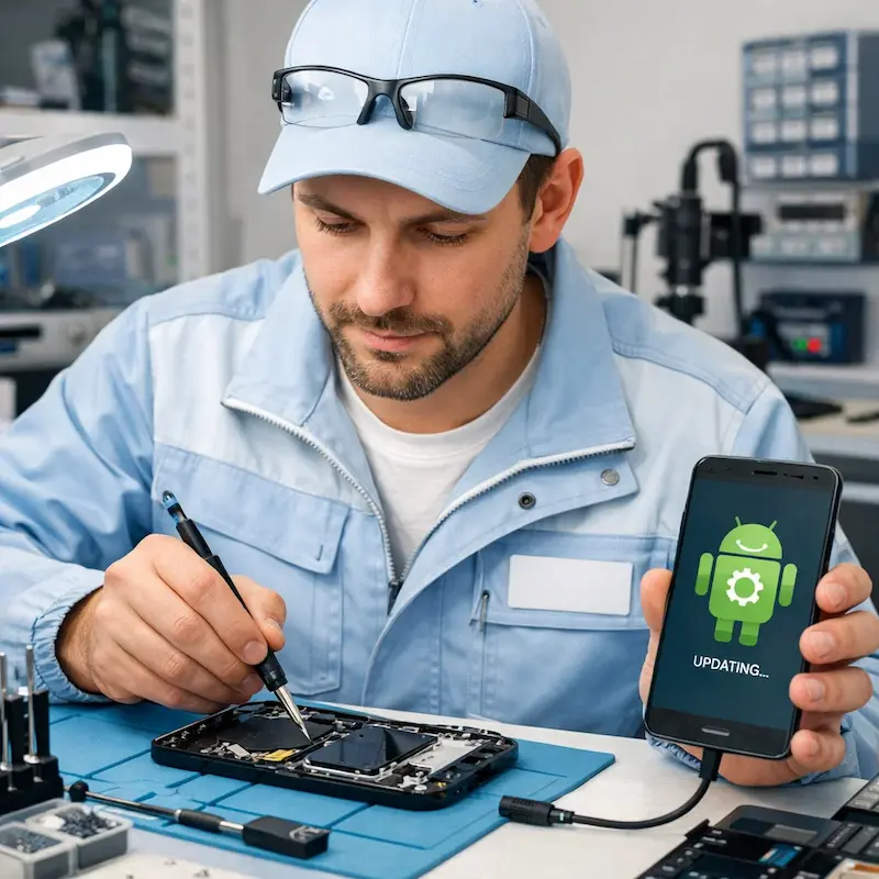 Настройка системы Android в Павловском Посаде