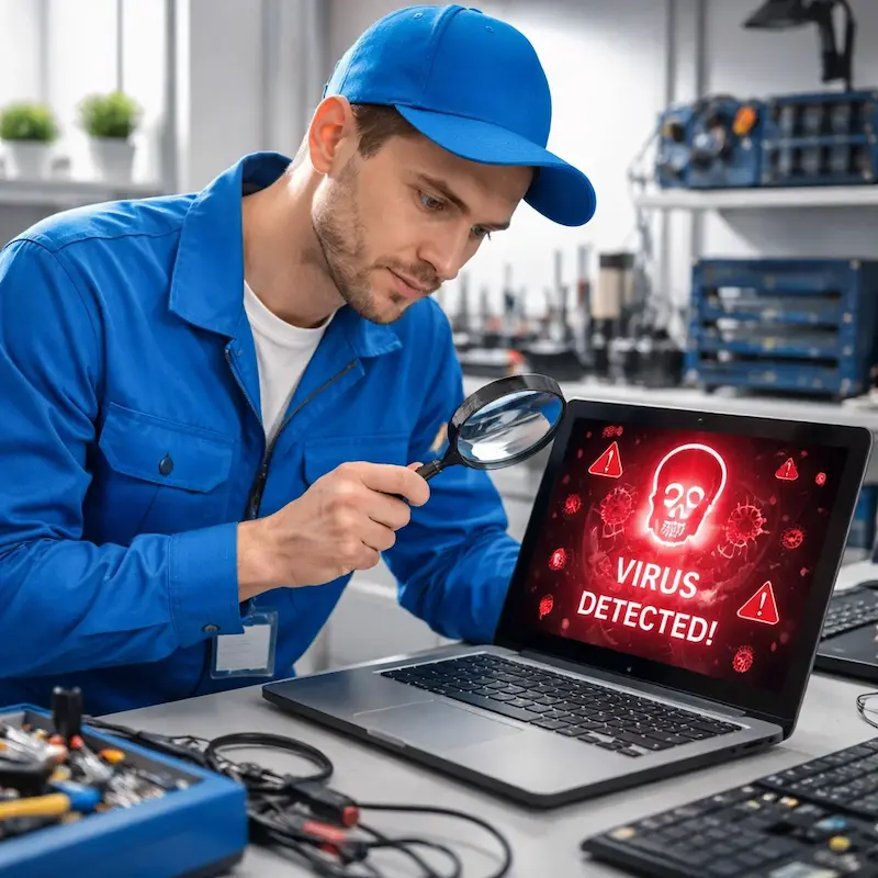 Поиск компьютерных вирусов в Павловском Посаде